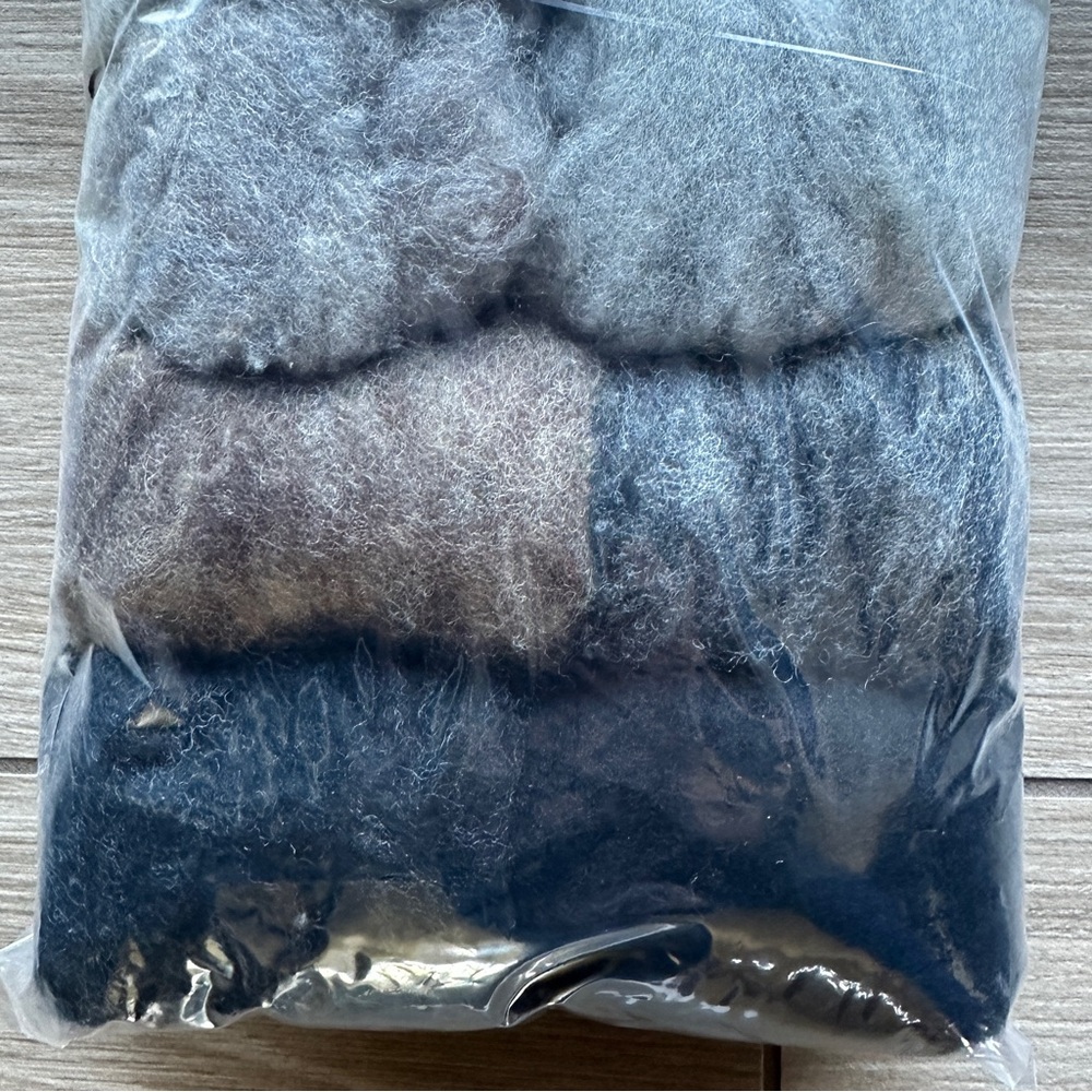 Felting Wool Neutral Colors Assortment - Picture 6 of 6